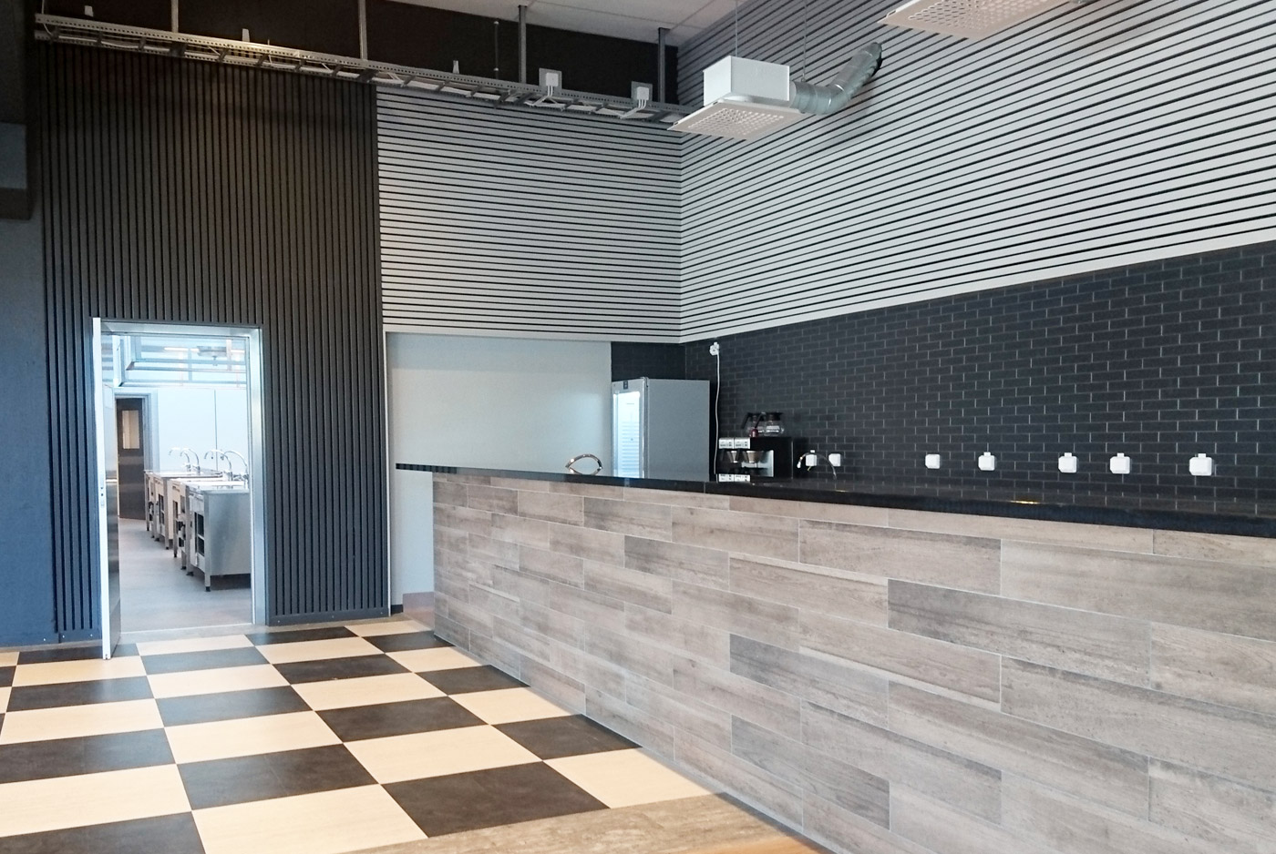 Heving & Hägglund - Byggprojekt - Åva Gymnasium Restaurangkök