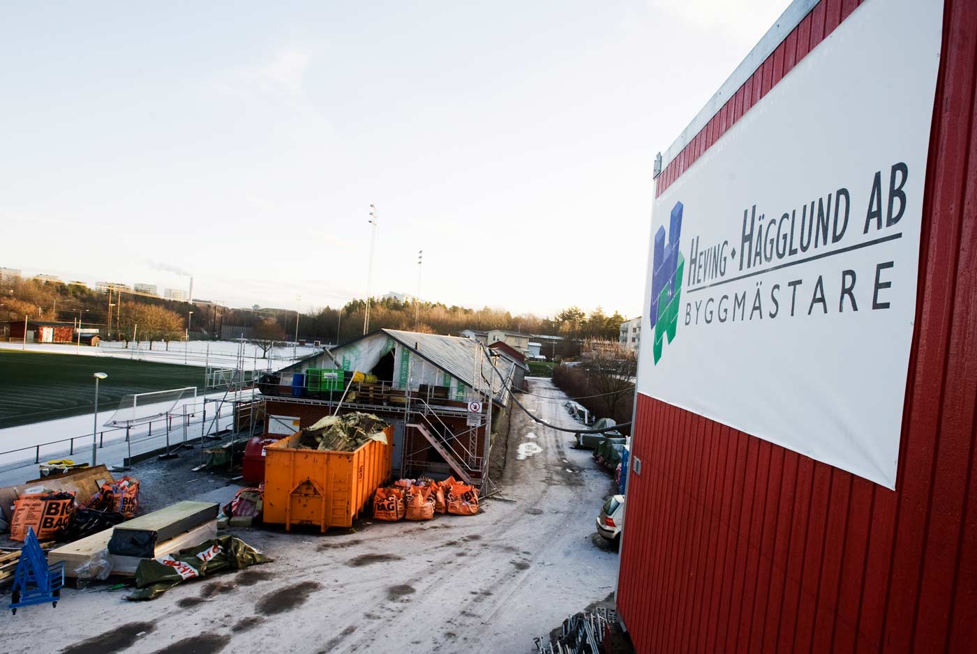 Heving & Hägglund - Byggprojekt - Hagsätra IP