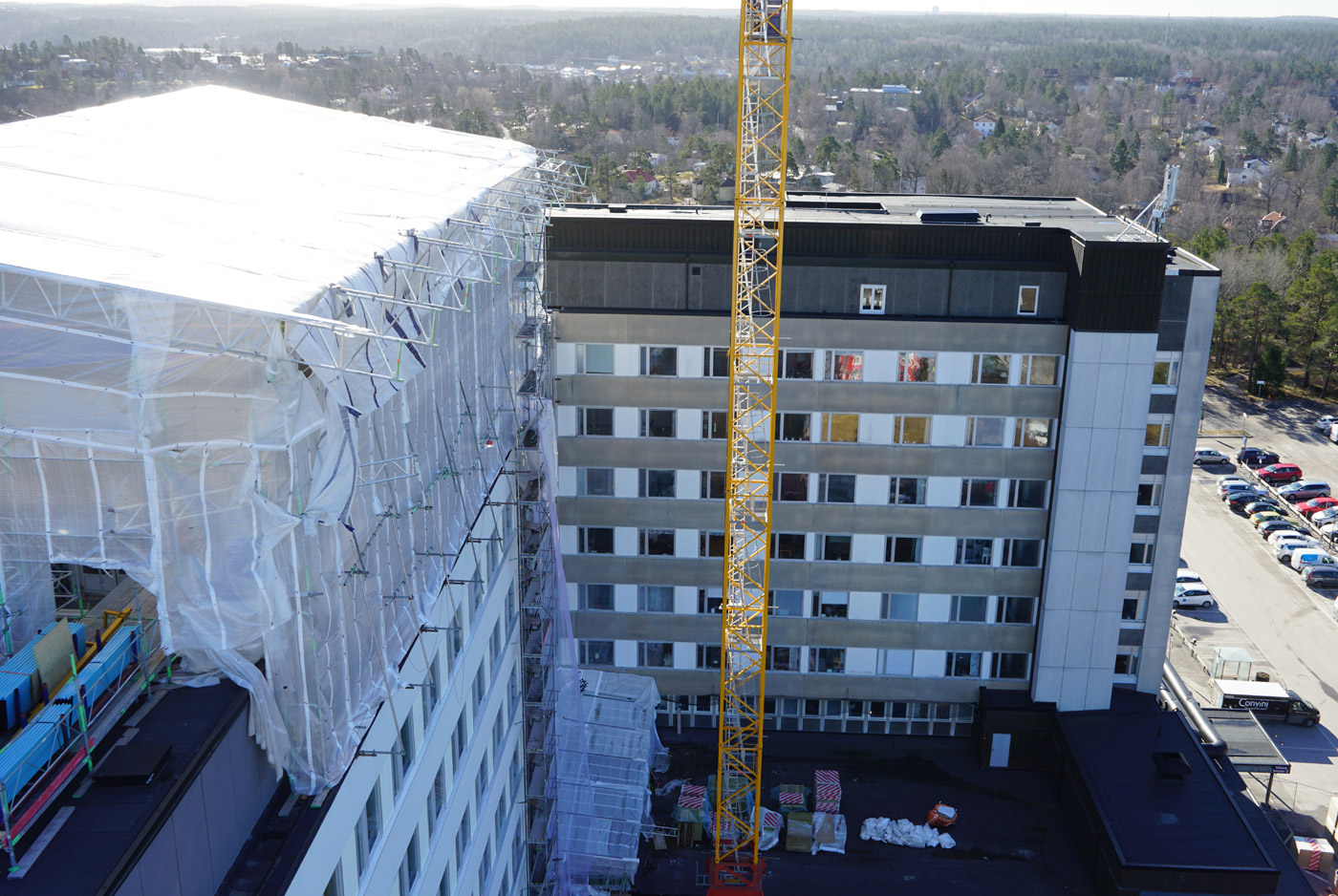 Nacka sjukhus - Byggprojekt - Heving & Hägglund